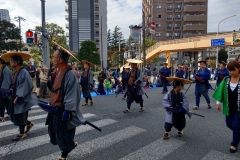 日光社参行列（川口宿コース）／徒歩組頭（だったかな）
