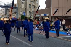 日光社参行列（川口宿コース）／持槍