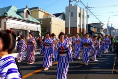 元気川口・御成道サンバ行列（鳩ヶ谷宿コース）