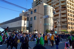 日光社参行列（鳩ヶ谷宿コース）／持筒と社参奉行