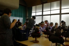 腰元たちの休憩中の様子