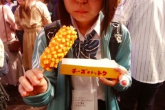 チーズがのびなかったので心も指もおれたJK