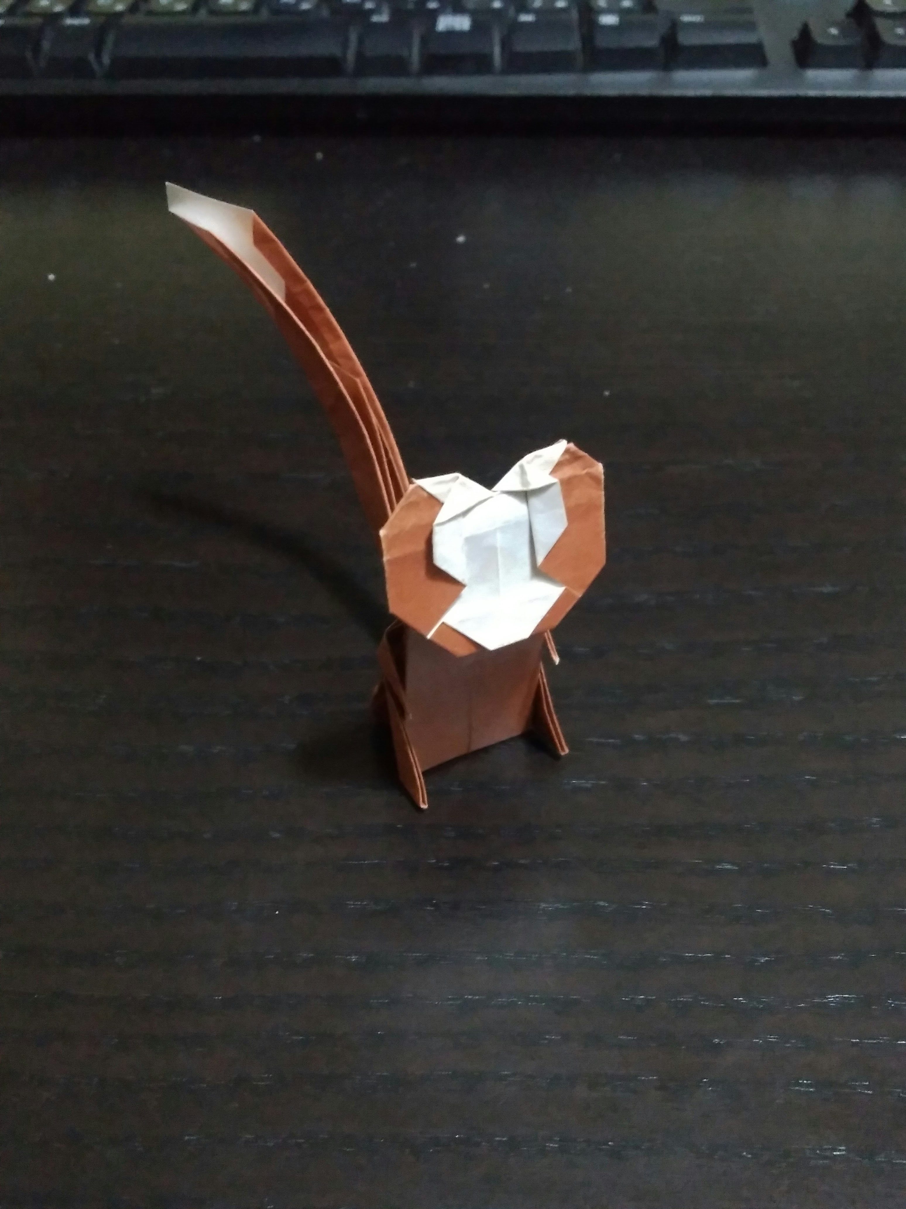 【折り紙】猿（申）の折り紙